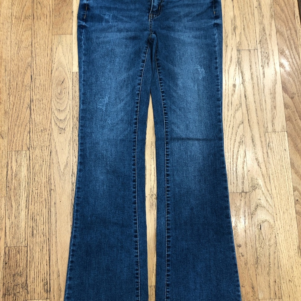 SO Dark Blue Flare Women's Jeans